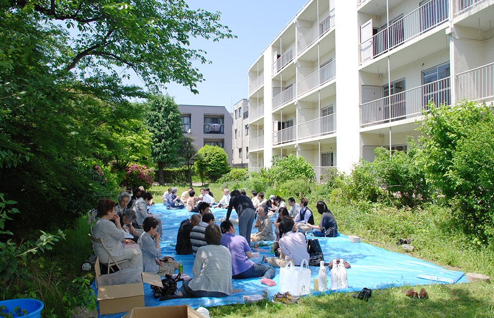 林町住宅の解体前のお別れ会